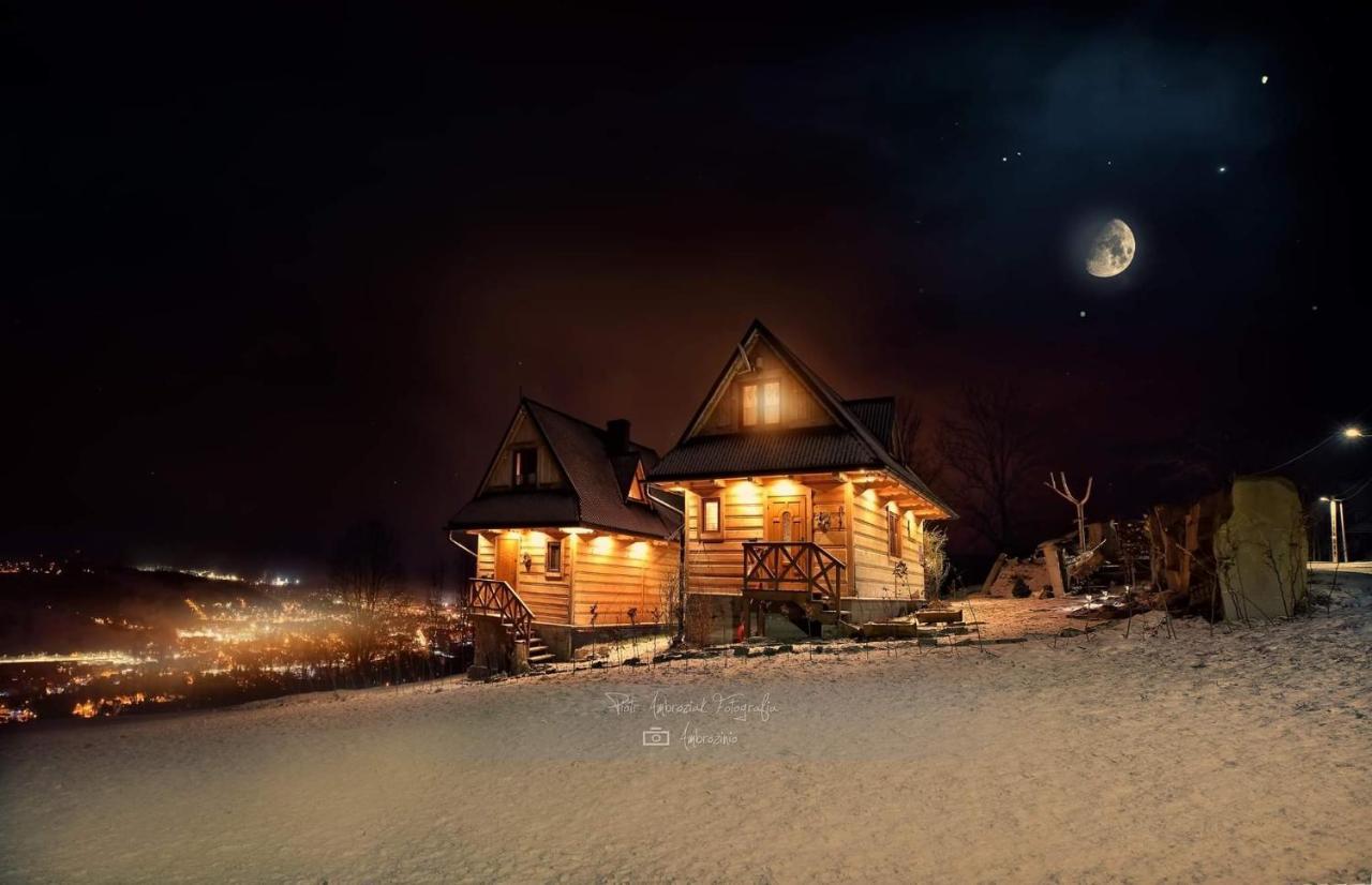 Domki Widokowe Wooden Luxury Chalet & Jacuzzi Zab Extérieur photo