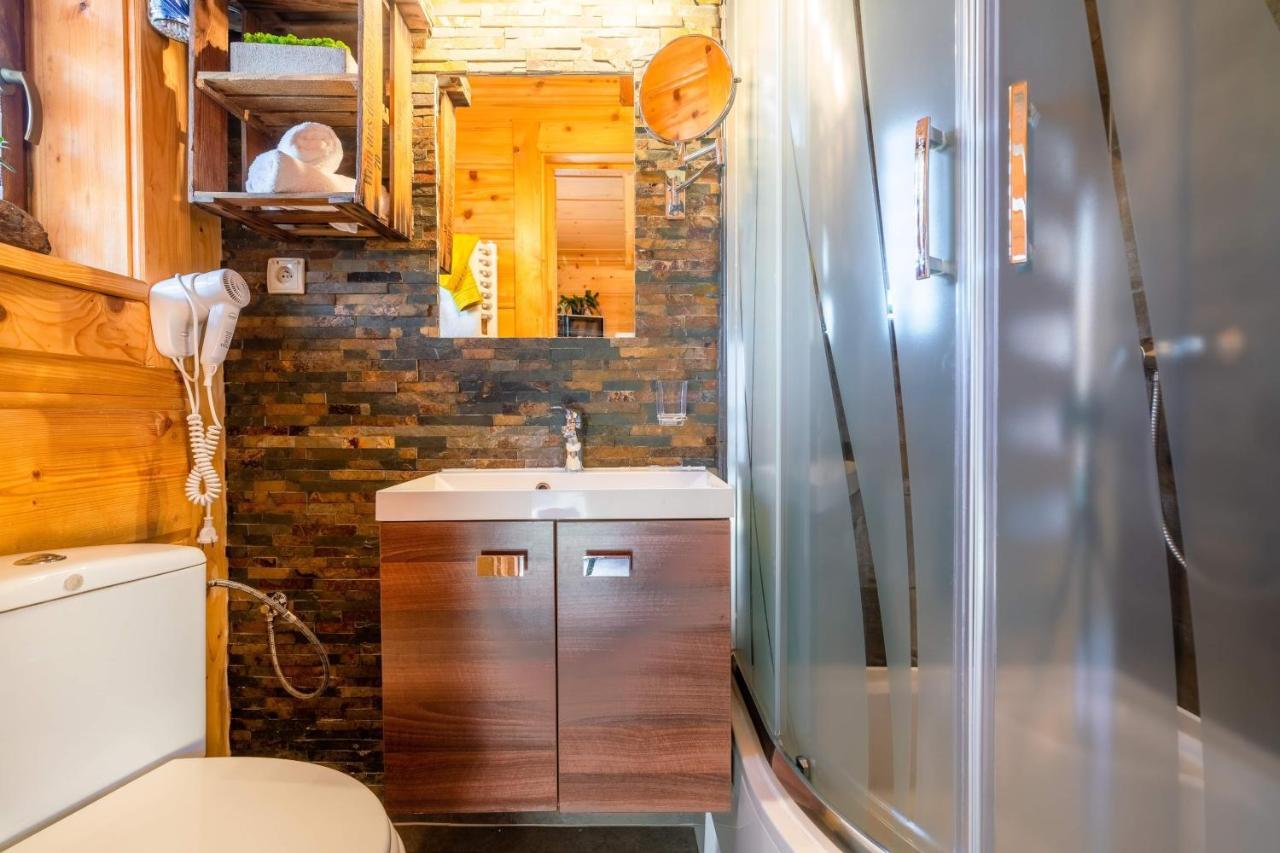 Domki Widokowe Wooden Luxury Chalet & Jacuzzi Zab Extérieur photo