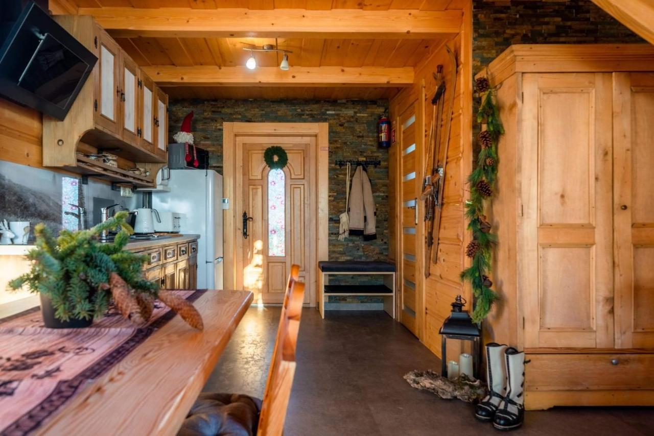 Domki Widokowe Wooden Luxury Chalet & Jacuzzi Zab Extérieur photo