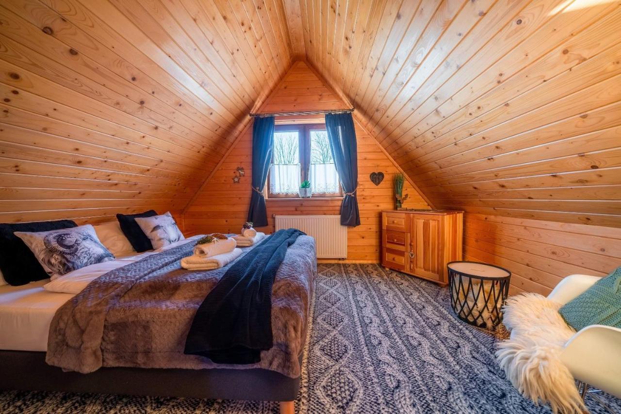 Domki Widokowe Wooden Luxury Chalet & Jacuzzi Zab Extérieur photo
