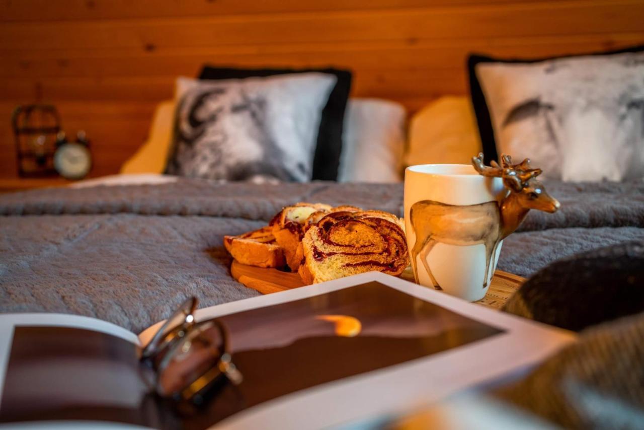 Domki Widokowe Wooden Luxury Chalet & Jacuzzi Zab Extérieur photo