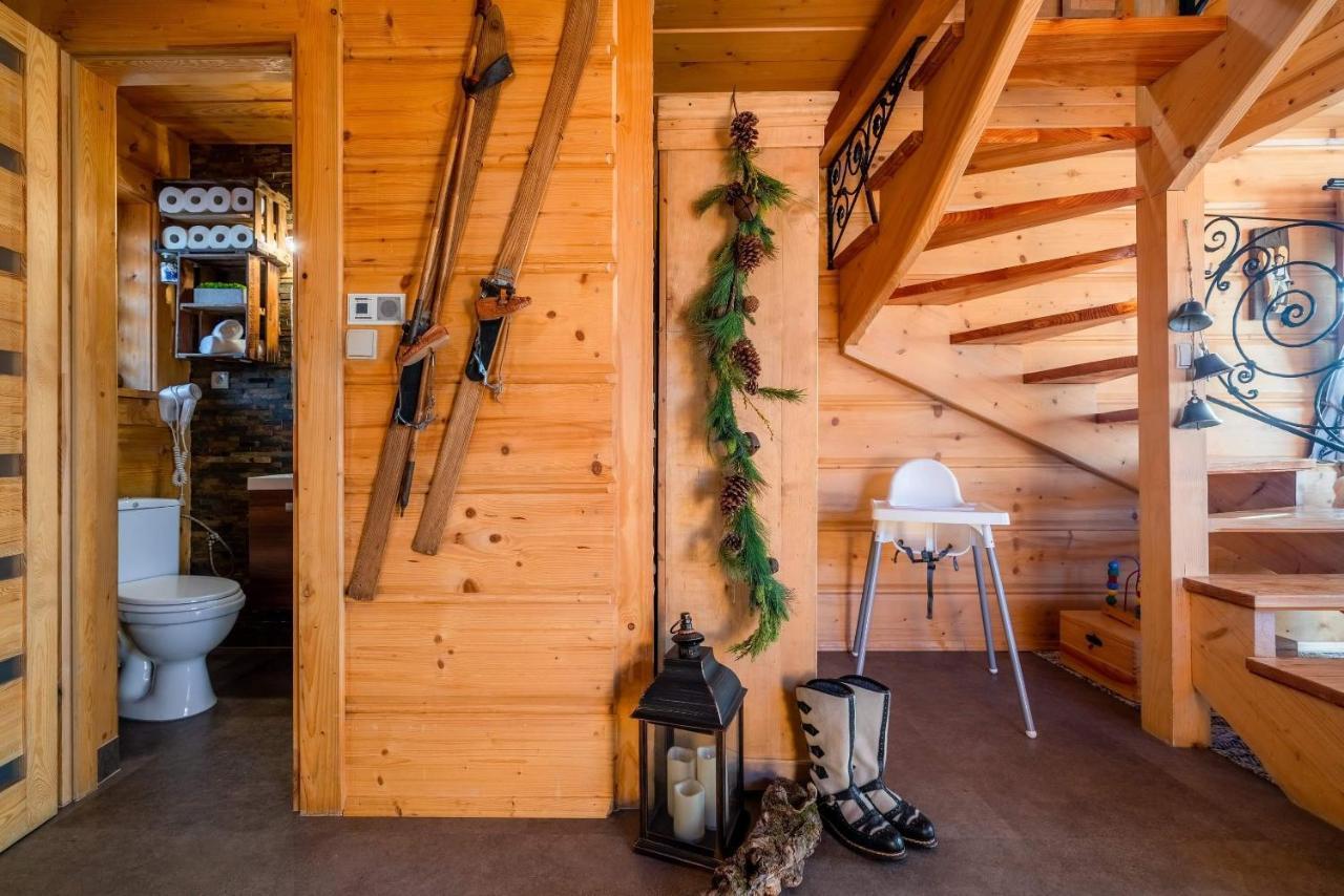 Domki Widokowe Wooden Luxury Chalet & Jacuzzi Zab Extérieur photo