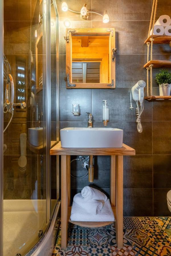 Domki Widokowe Wooden Luxury Chalet & Jacuzzi Zab Extérieur photo