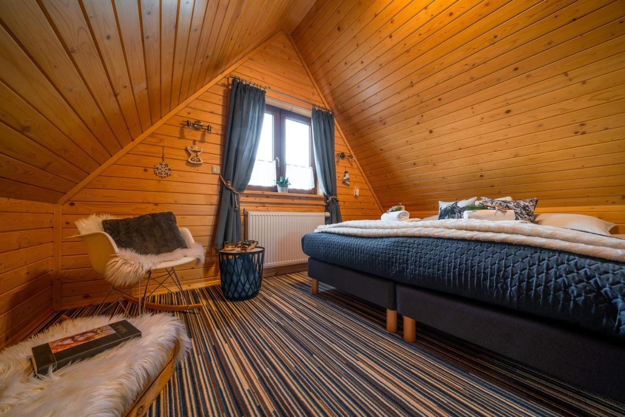 Domki Widokowe Wooden Luxury Chalet & Jacuzzi Zab Extérieur photo