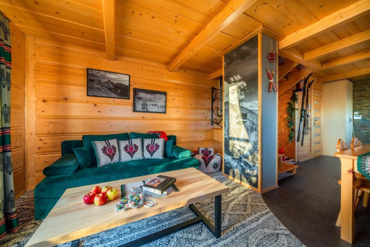 Domki Widokowe Wooden Luxury Chalet & Jacuzzi Zab Extérieur photo