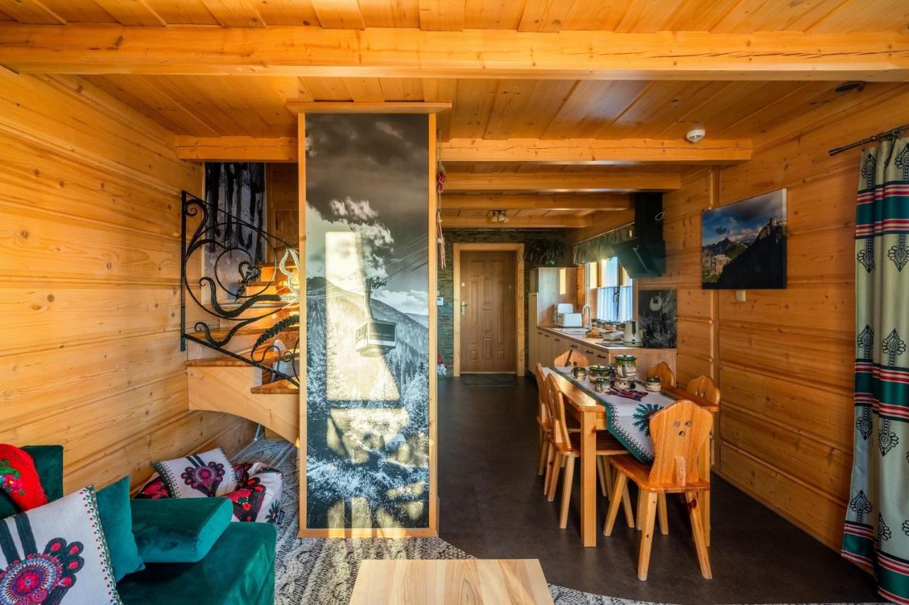 Domki Widokowe Wooden Luxury Chalet & Jacuzzi Zab Extérieur photo