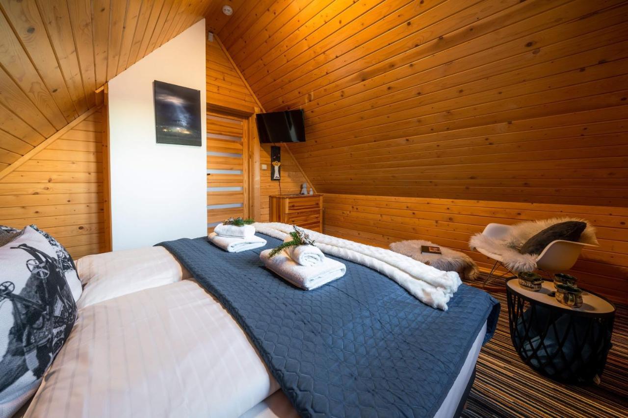 Domki Widokowe Wooden Luxury Chalet & Jacuzzi Zab Extérieur photo
