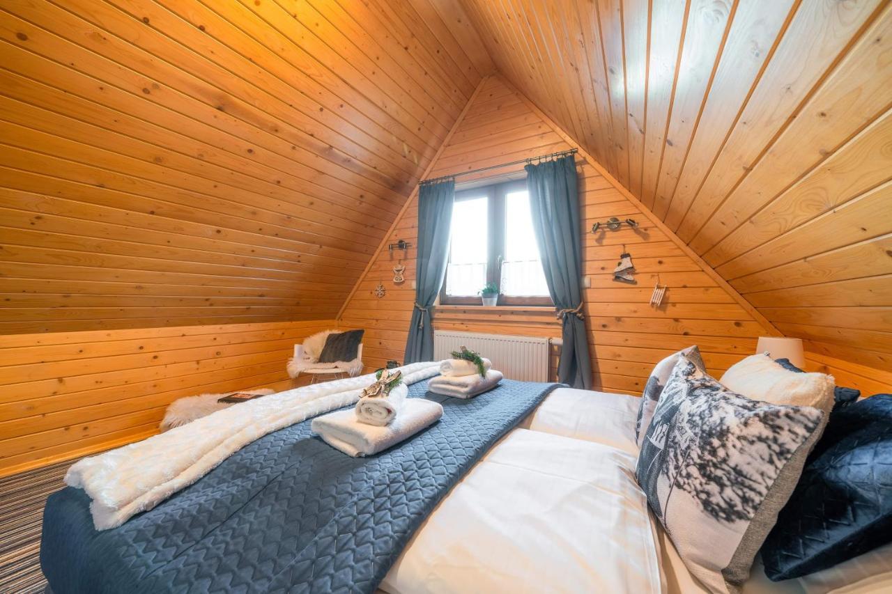 Domki Widokowe Wooden Luxury Chalet & Jacuzzi Zab Extérieur photo