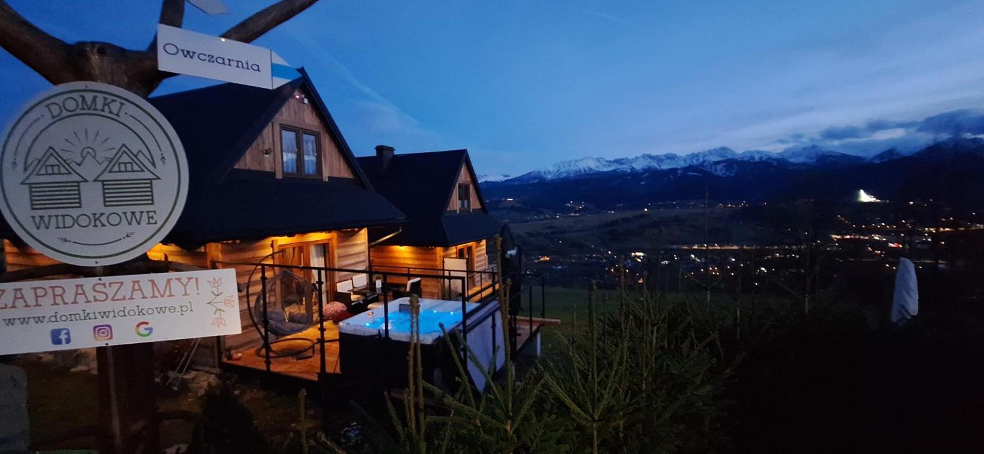 Domki Widokowe Wooden Luxury Chalet & Jacuzzi Zab Extérieur photo